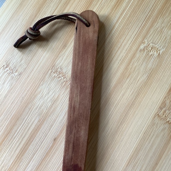 🆕Handcrafted Handmade Wood Pie Server - Picture 3 of 6